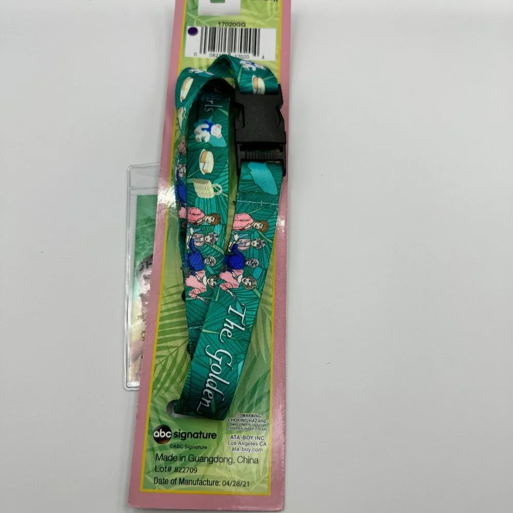 Golden Girls Lanyard with Photo Badge - 20